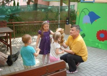 Malá medvědí pohádka - prázdninová terasa - foto