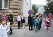 Foto ze zájezdu na představení Sněhurka a sedm trpaslíků