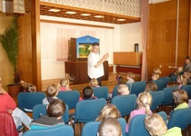 Foto ze zářijového "Dopoledne s pohádkou"