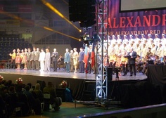 Foto z koncertu Alexandrovců