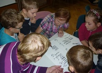 Foto z říjnového "Kdo si hraje - nezlobí"