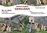 Koncert skupiny GENCIÁNA