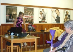Foto z přednášky Aleny Žákovské