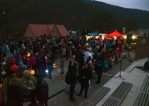 Rozsvěcování vánočního stromu - foto