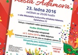 Třetí MAŠKARNÍ PLES města Adamova