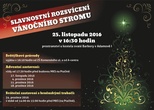 Slavnostní rozsvícení vánočního stromu