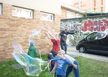 Bublinová show s Matějem Kodešem