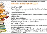 Březen – měsíc čtenářů 2018