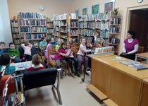 Březen - měsíc knihy s dětmi z MŠ Komenského