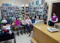 Březen - měsíc knihy s dětmi z MŠ Komenského