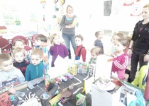Salonek dětských adamovských výtvarníků 2018 - malí návštěvníci