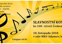 Slavnostní koncert ke 100. výročí Československa