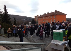 Sváteční zastavení s trubači