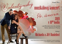VALENTÝNSKÝ MUZIKÁLOVÝ KONCERT MŽ. DANIELOVÝCH