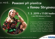 K MDŽ - POSEZENÍ PŘI PÍSNIČCE S ILONOU STRYOVOU