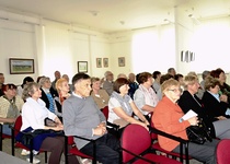 12/05/2019 Z vernisáže výstavy Heleny Puchýřové