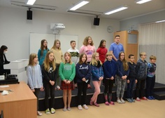 Vystoupení dětí připravená "ke stromu"