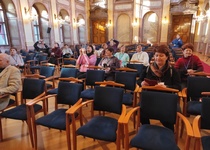 Zahájení výstavy fotografií P. Buchty a P. Lazárka v Praze