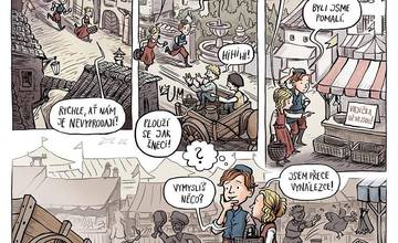 TÝDEN KNIHOVEN V KNIHOVNĚ MKS ADAMOV - KOMIKSOVÝ WORKSHOP