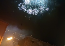 Slavnostní rozsvícení vánočního stromu v Adamově...