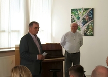 Vernisáž výstavy Luboše Zedníčka