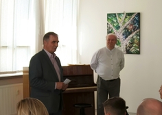 Vernisáž výstavy Luboše Zedníčka