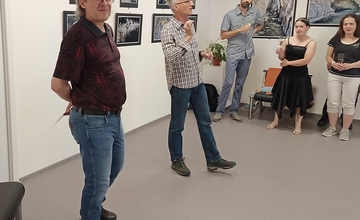 Výstava fotografií Davida Mikeše zahájena...