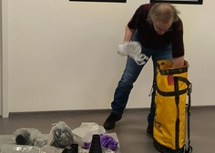 Beseda nazvaná "na výstavě o výstavě"