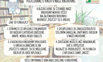 NOVINKA V NAŠÍ KNIHOVNĚ: E-VÝPŮJČKY