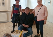 Ze zahájení výstavy manželů Dvorských