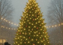 SLAVNOSTNÍ ROZSVÍCENÍ VÁNOČNÍHO STROMU V ADAMOVĚ