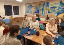 Papírové vločky kam se podíváš...