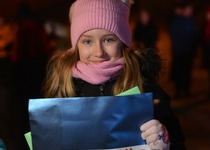 Slavnostní rozsvícení vánočního stromu v Adamově...