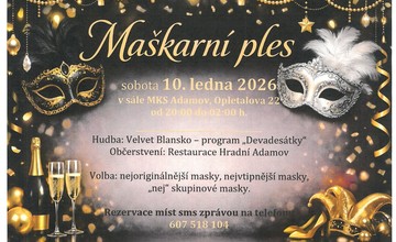 MAŠKARNÍ PLES