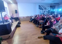 Hostem MKS Adamov byla Eva Holubová