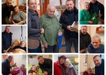 Návštěva klientů domovů seniorů