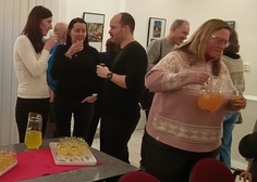 Z lednové vernisáže výstavy