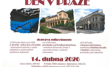 DEN V PRAZE NEJEN S PRŮVODKYNÍ KATEŘINOU