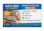 BŘEZEN MĚSÍC KNIHY a prominutí pokut za pozdní vrácení knih
