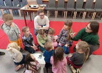 Z besedy o současném i dřívějším Adamově pro MŠ