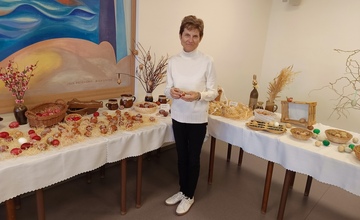 Poslední návštěva výstavy kraslic