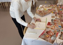 Poslední návštěva výstavy kraslic