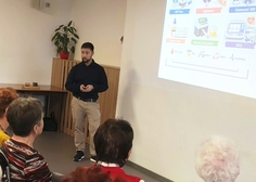 První setkání adamovské veřejnosti s praktickým lékařem MUDr. Dostálem mimo ordinaci