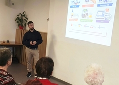 První setkání adamovské veřejnosti s praktickým lékařem MUDr. Dostálem mimo ordinaci