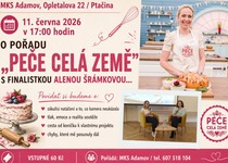 BESEDA K POŘADU "PEČE CELÁ ZEMĚ" S FINALISTKOU ALENOU ŠRÁMKOVOU