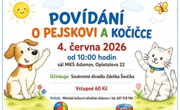 POVÍDÁNÍ O PEJSKOVI A KOČIČCE / pohádka pro MŠ Jilemnického a ostatní děti
