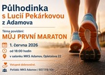 MŮJ PRVNÍ MARATON S LUCIÍ PEKÁRKOVOU