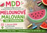 MELOUNOVÉ MALOVÁNÍ NA CHODNÍK