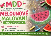 MELOUNOVÉ MALOVÁNÍ NA CHODNÍK