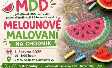 MELOUNOVÉ MALOVÁNÍ NA CHODNÍK
